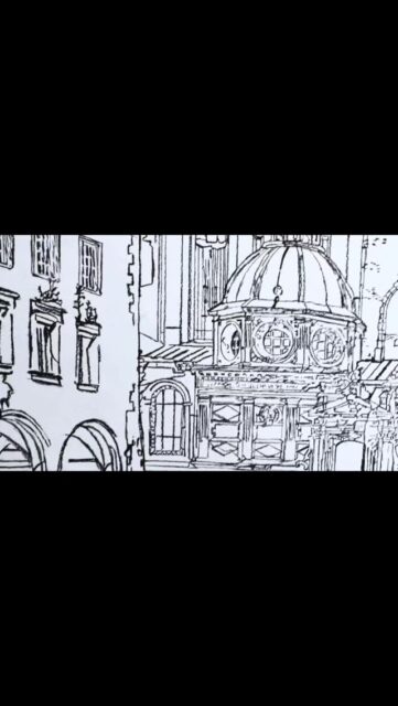 A small step toward a great achievement.
My pastel drawing‑sketch for a new upcoming painting sized 240×170 cm.
That moment when an idea begins to come alive and every line becomes part of a wonderful story.
There is still a lot of work ahead, but this journey itself is what inspires me. #art #ukrainianartist #architecture