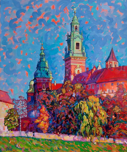 City of Spires
Anastasiia Kurkova ( Stia )
100 W x 120 H x 2 D centimeters
Oil on canvas
2026